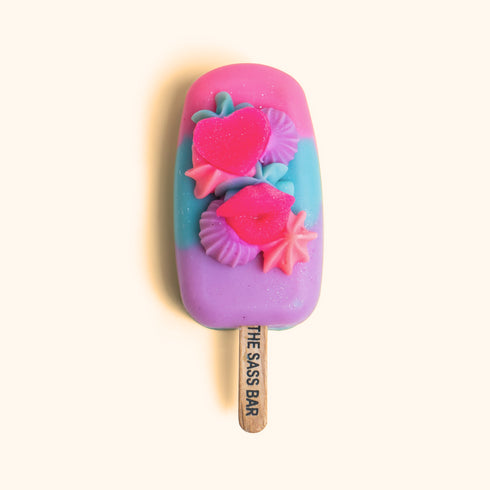 The Sass Bar Flower Bomb Popsicle Soap